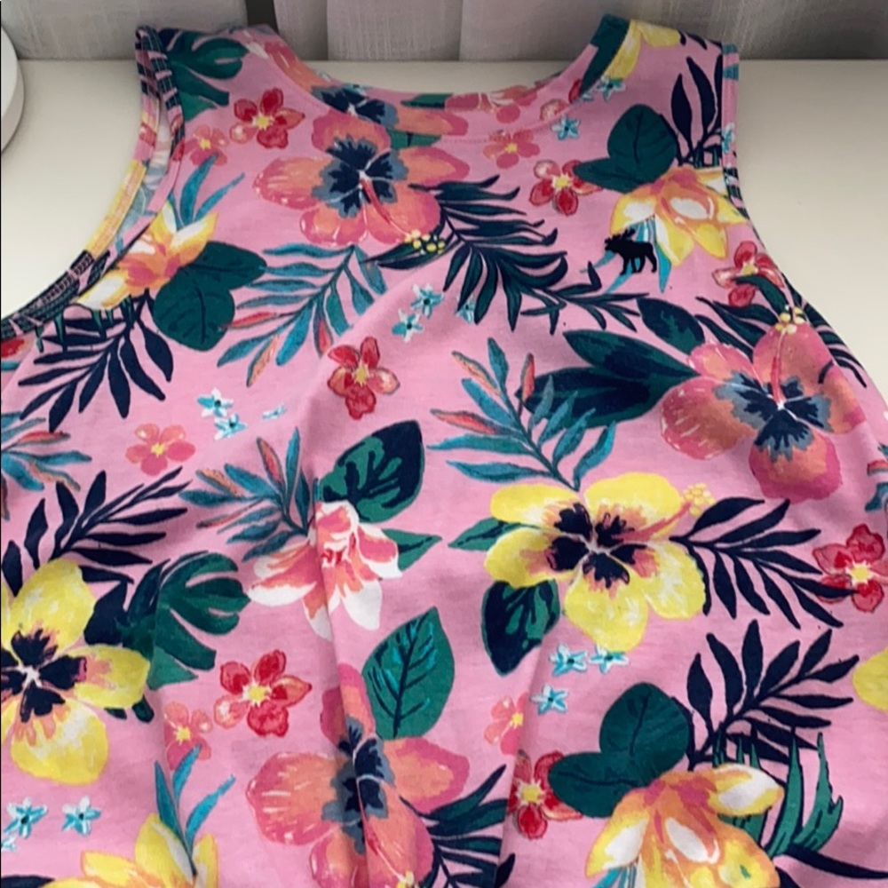 Hibiscus Flower Tank Top